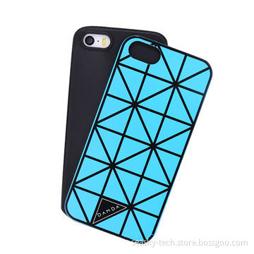 Dual layer plastic protection case for iPhone 5
